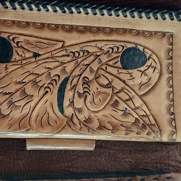 LIKE NEW!! Genuine 100% Leather Wallet Women's Rosie - Picture 16 of 16